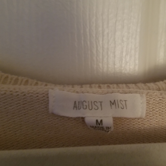 August Mist Medium Colorblock Sweater - Picture 2 of 4